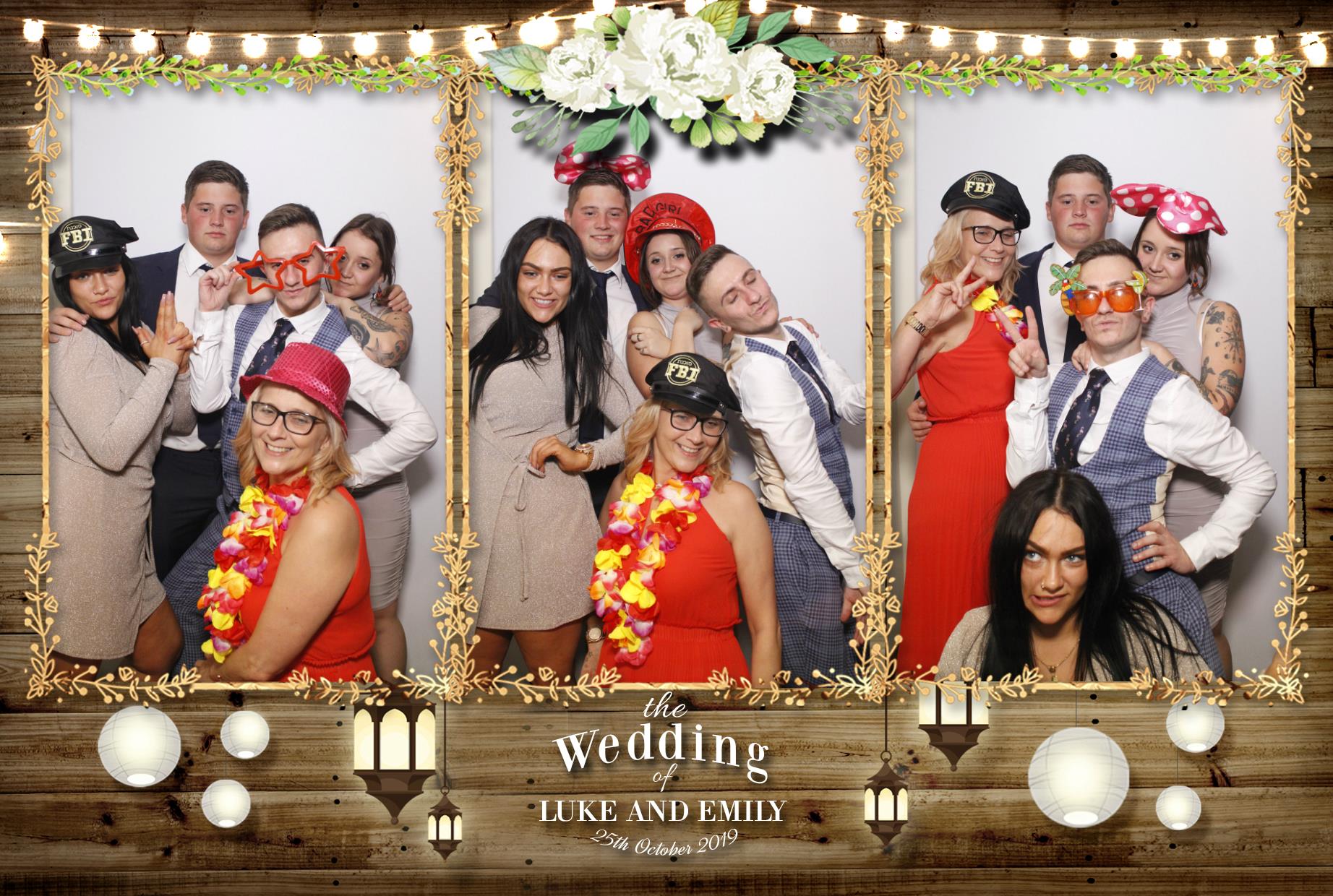 Luke & Emily's Wedding | View more photos from the event at gallery.myphotoboothexperience.co.uk/u/MyPhotoBoothExperienceLtd/Luke-Emilys-Wedding